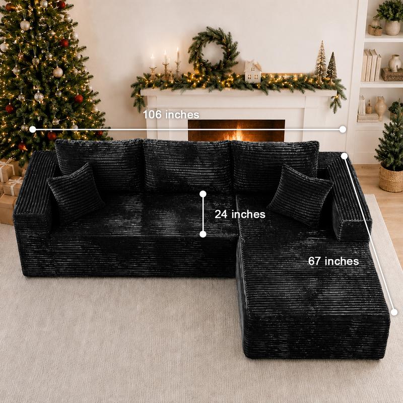 The Retreat — Modular L-Shaped Reclining Sectional