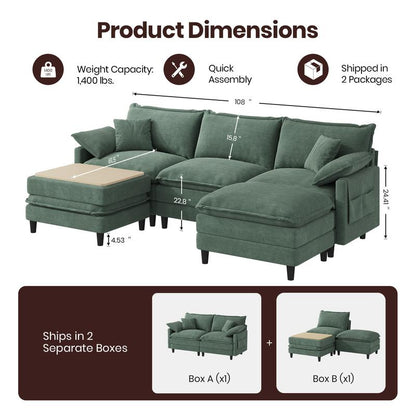 The Grand — XL Modular Cloud Sectional