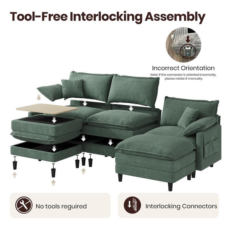The Grand — XL Modular Cloud Sectional