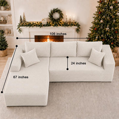 The Retreat — Modular L-Shaped Reclining Sectional