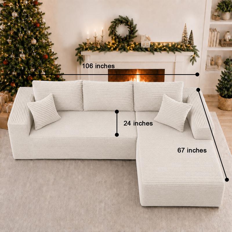 The Retreat — Modular L-Shaped Reclining Sectional