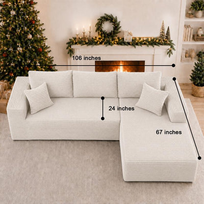 The Retreat — Modular L-Shaped Reclining Sectional
