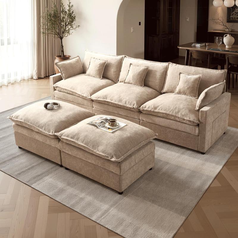 The Haven — 108" U-Shaped Cloud Sectional