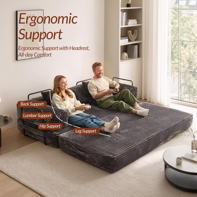 The Cove — 80" Boneless Sleeper Sofa