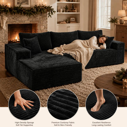 The Retreat — Modular L-Shaped Reclining Sectional