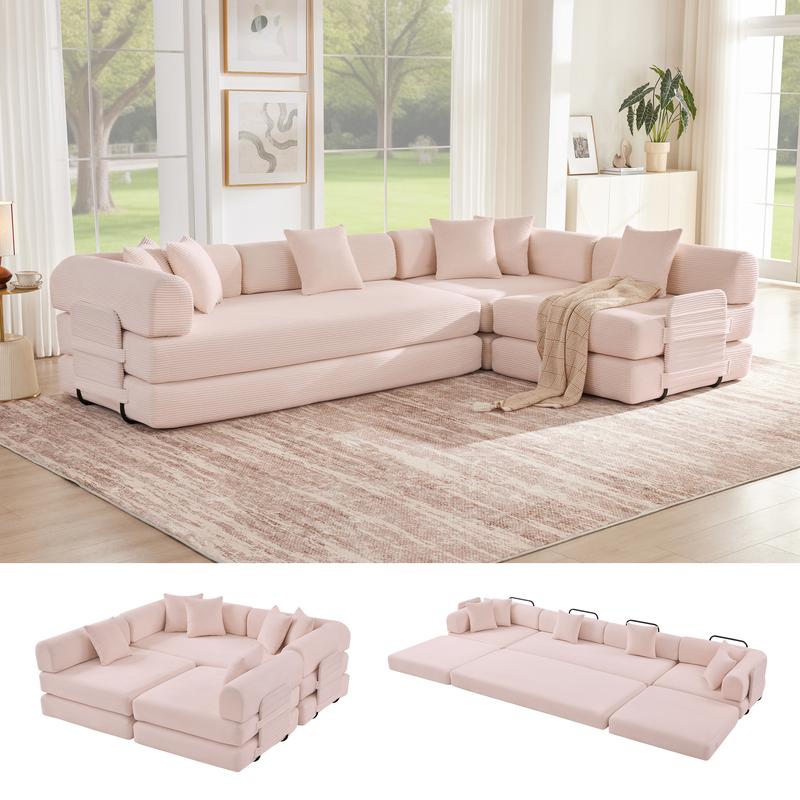 The Nest — Convertible Modular Sleeper Sofa